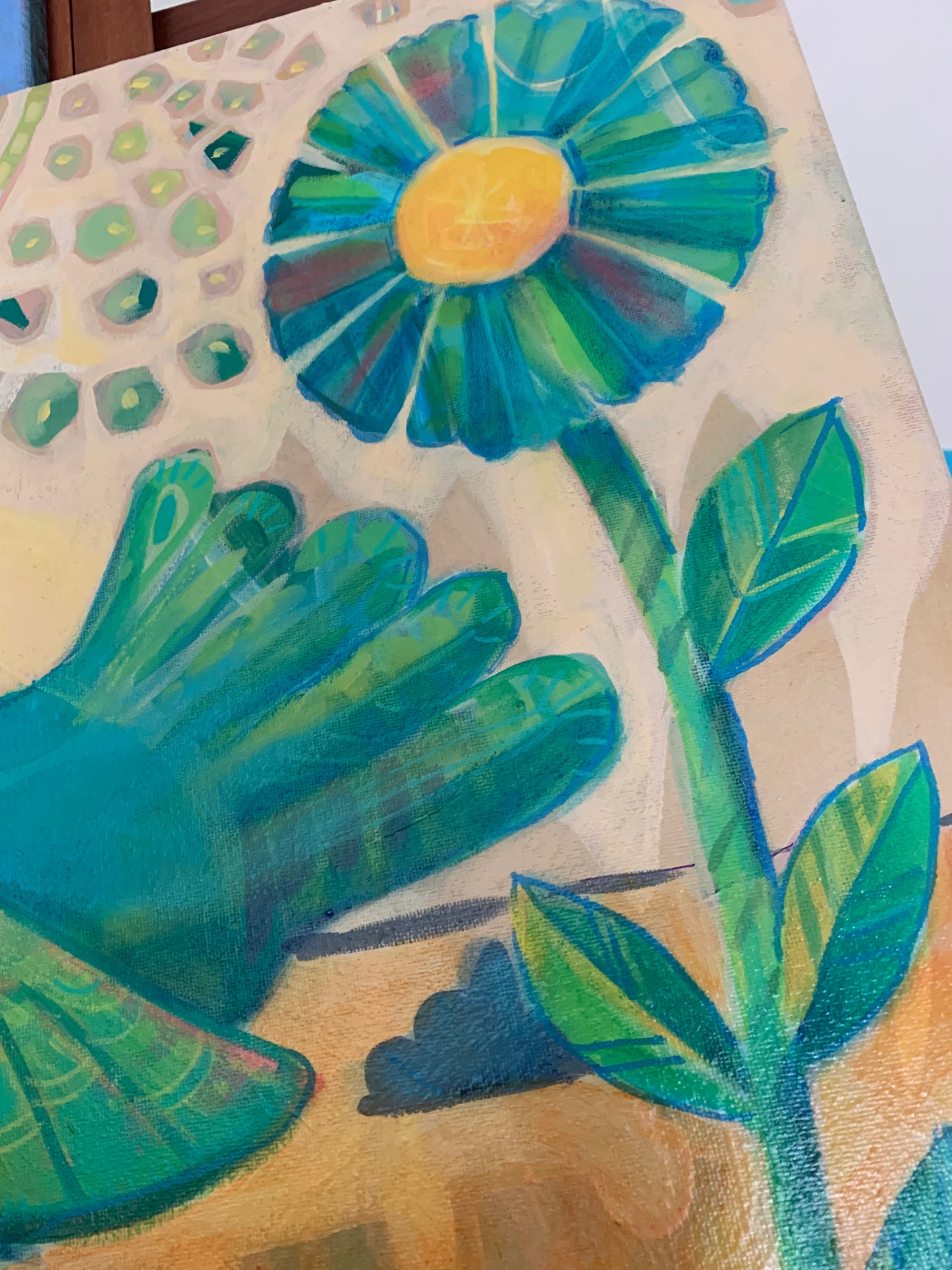 ART - Meadow Birds 2 of 3 (original)