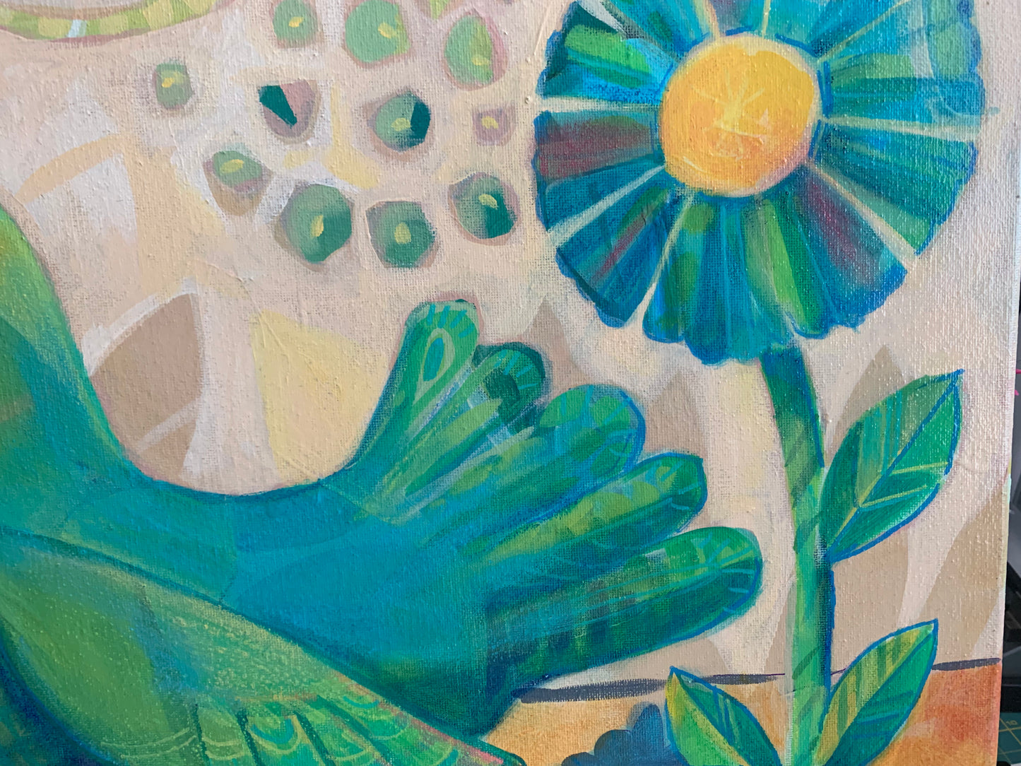 ART - Meadow Birds 2 of 3 (original)