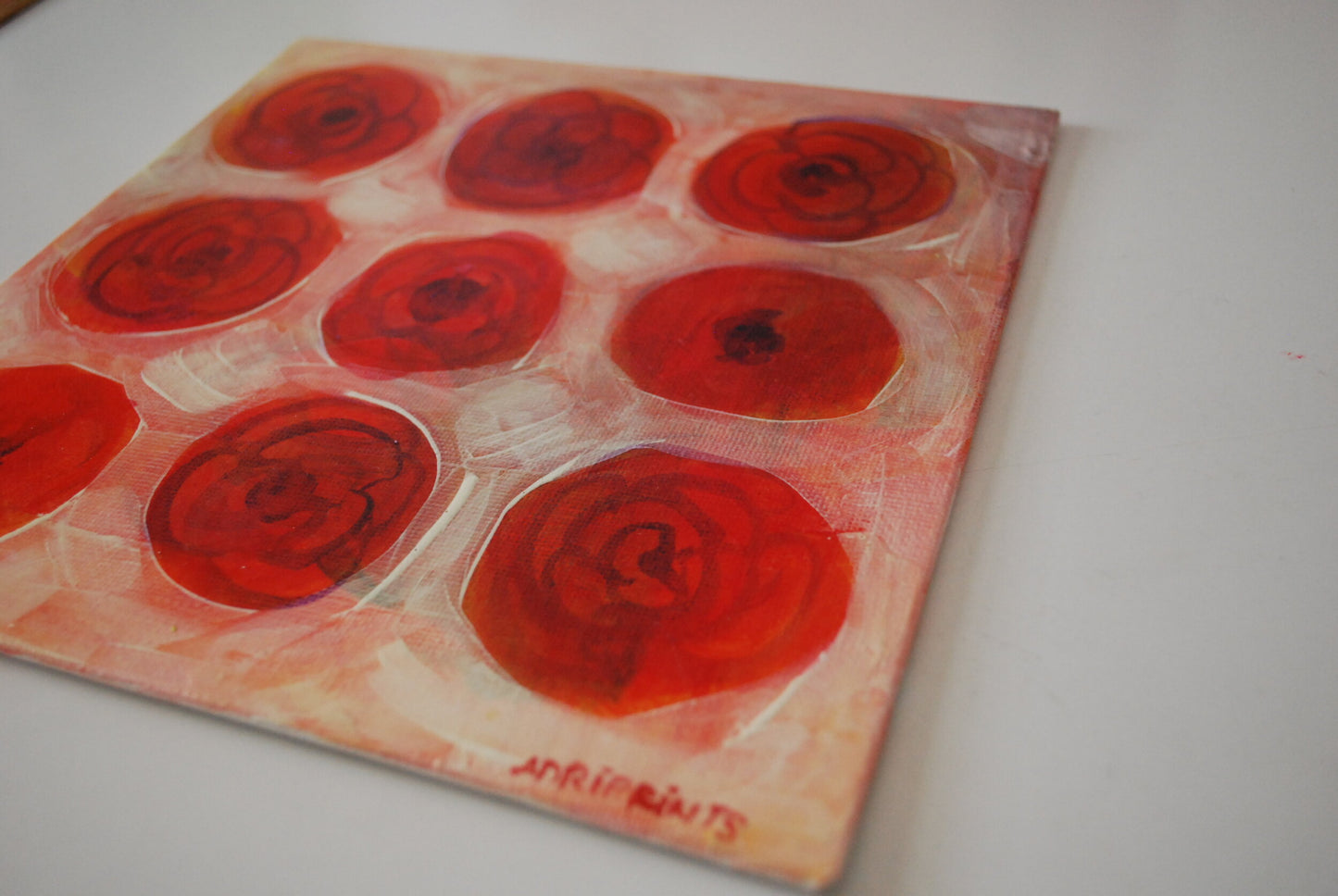 Poppies and Roses (original)