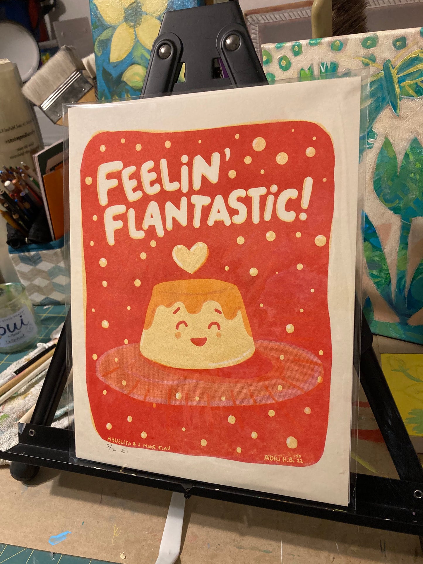 ART PRINT - Feelin' Flantastic