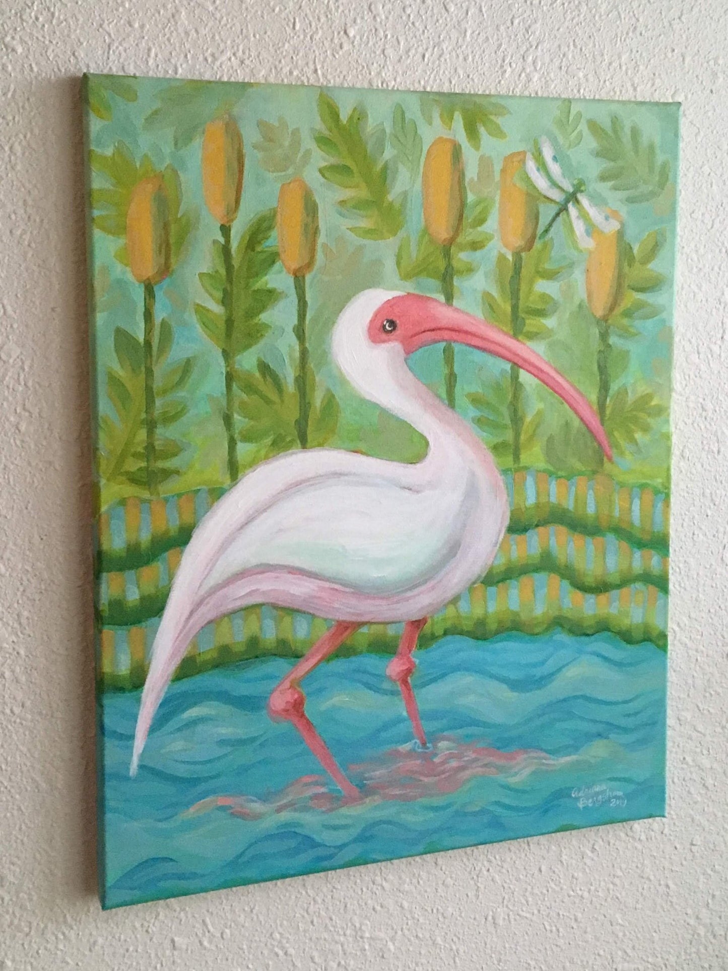 Ibis Painting (SOLD)