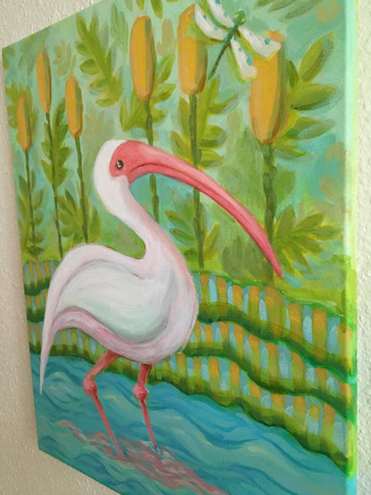 Ibis Painting (SOLD)