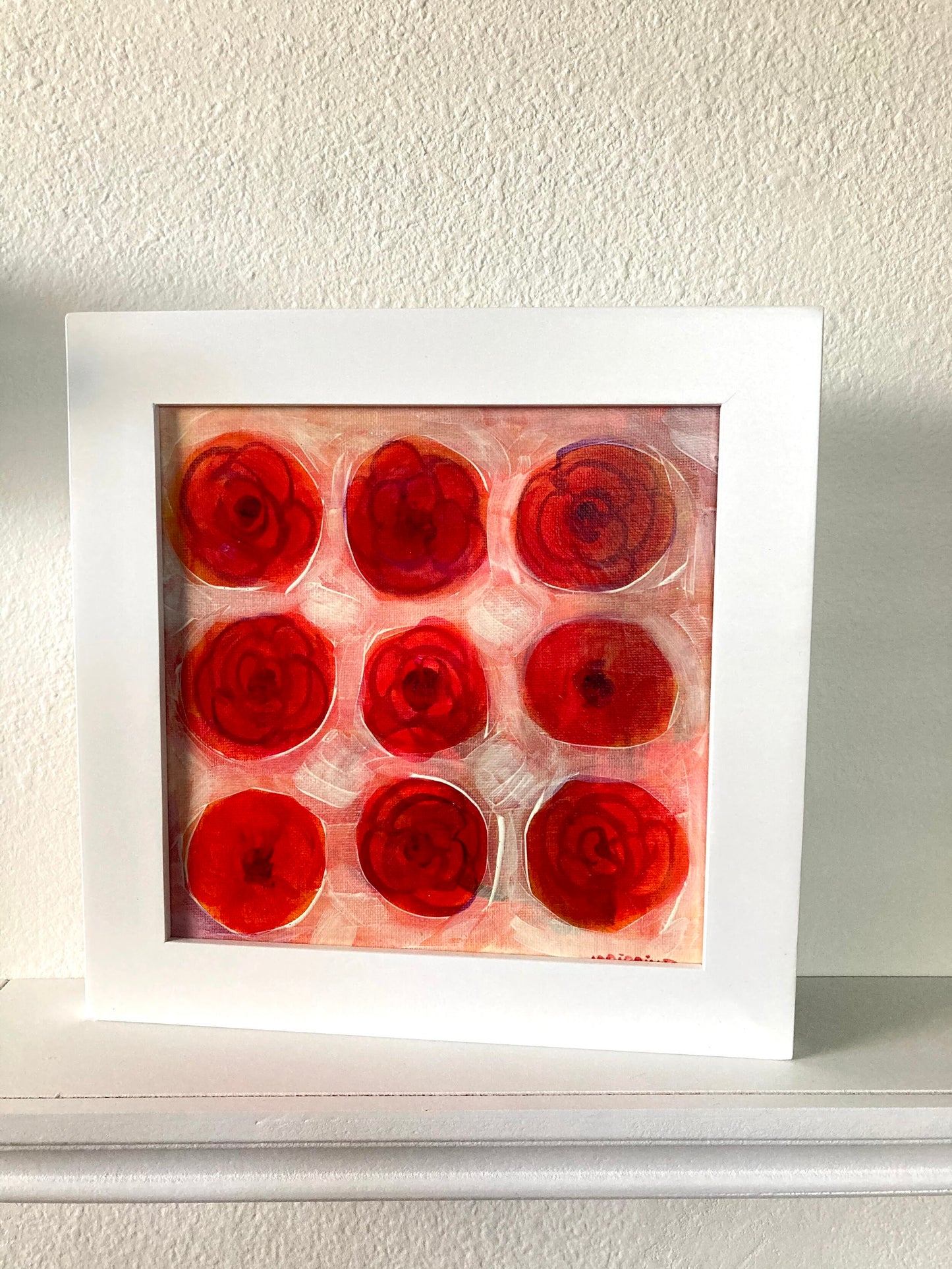 Poppies and Roses (original)