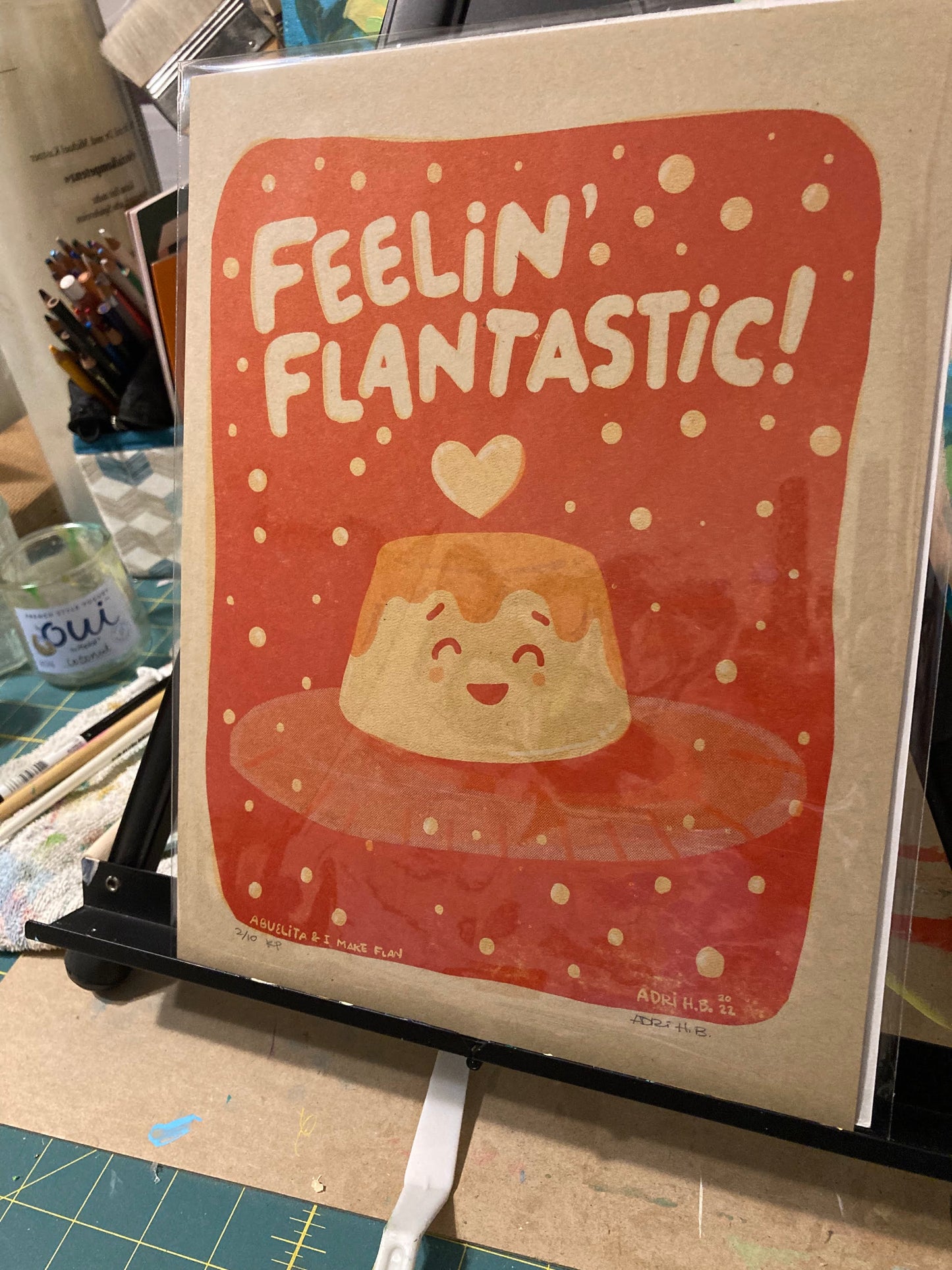 ART PRINT - Feelin' Flantastic