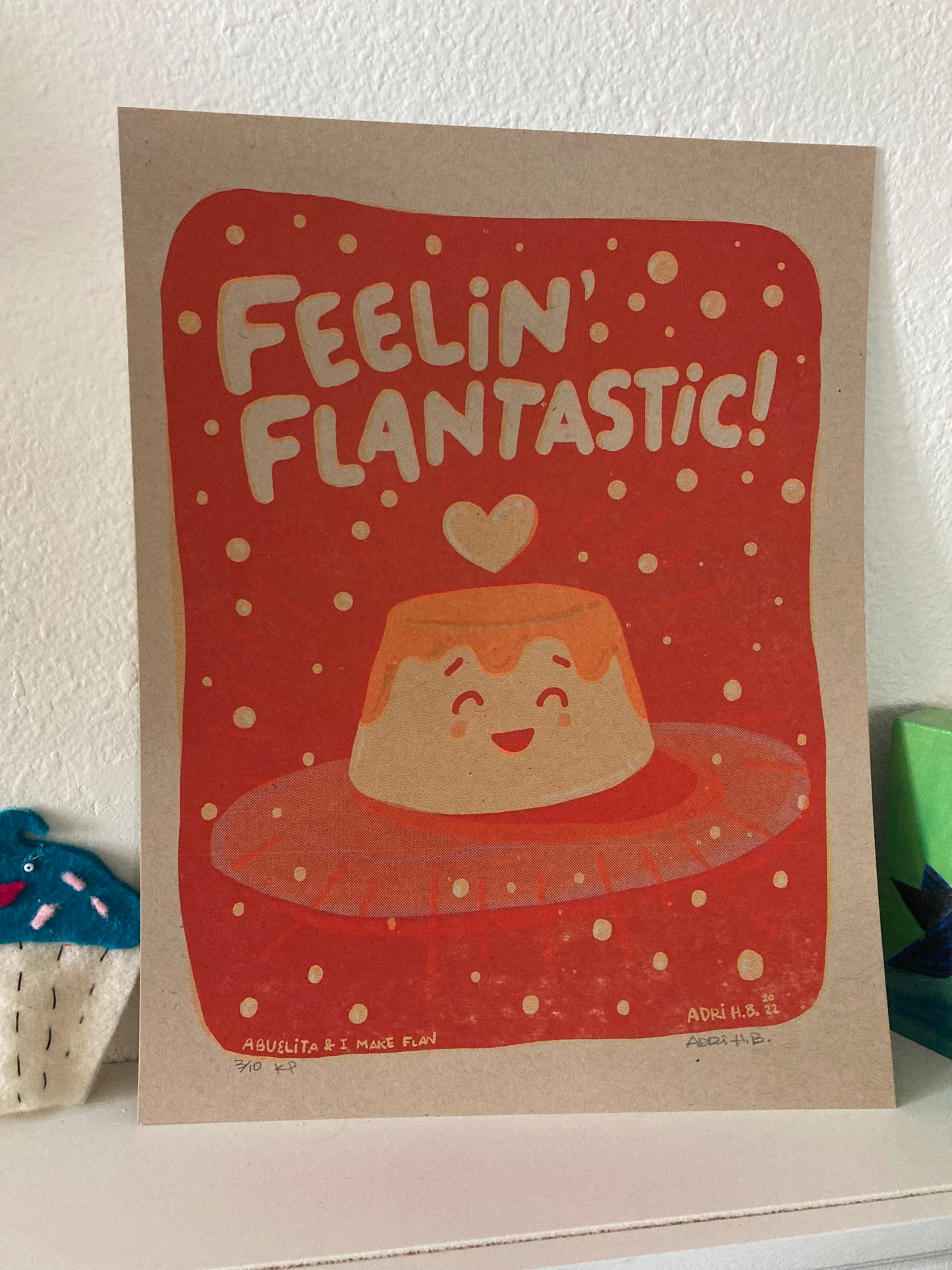 ART PRINT - Feelin' Flantastic