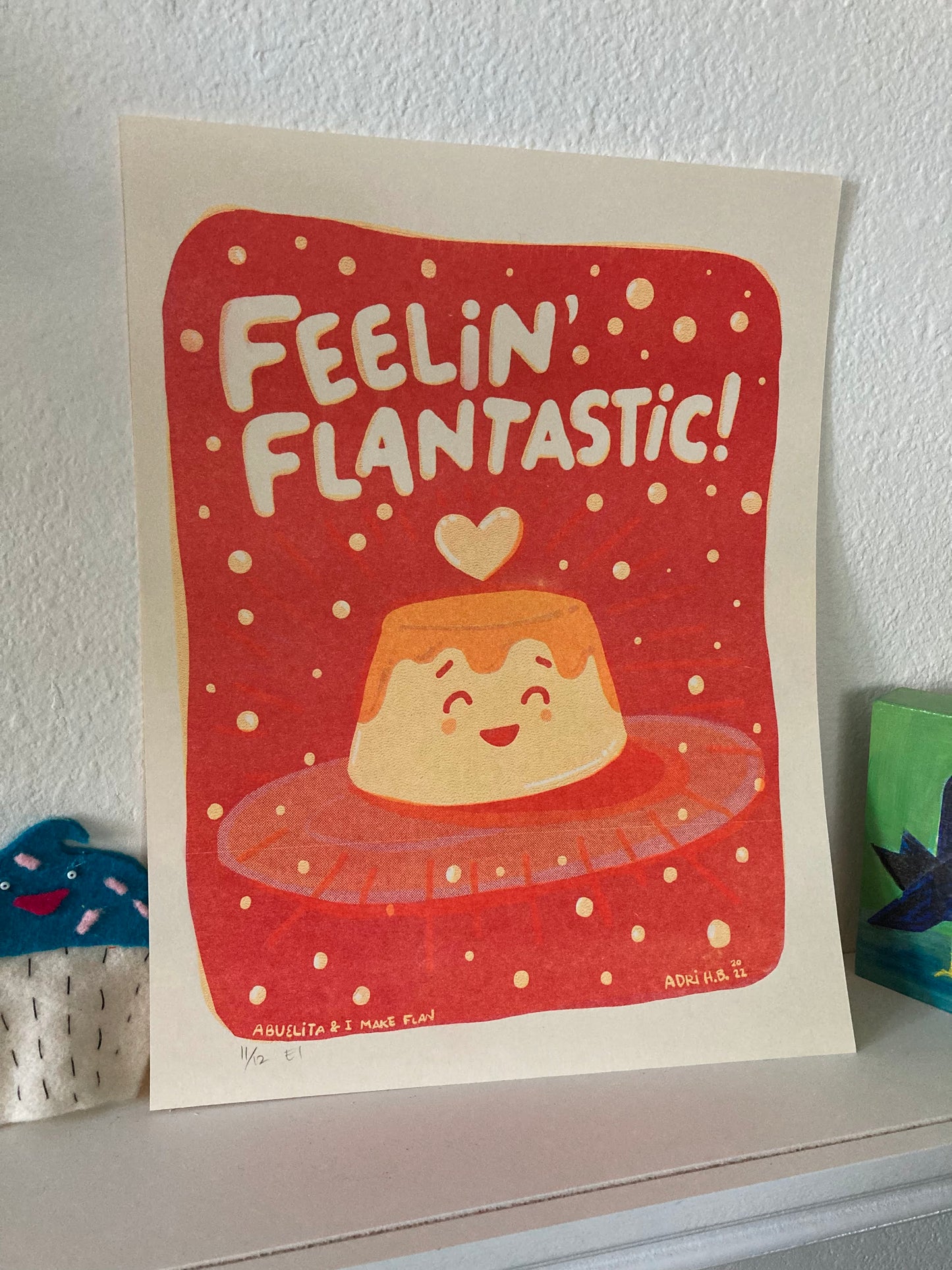 ART PRINT - Feelin' Flantastic