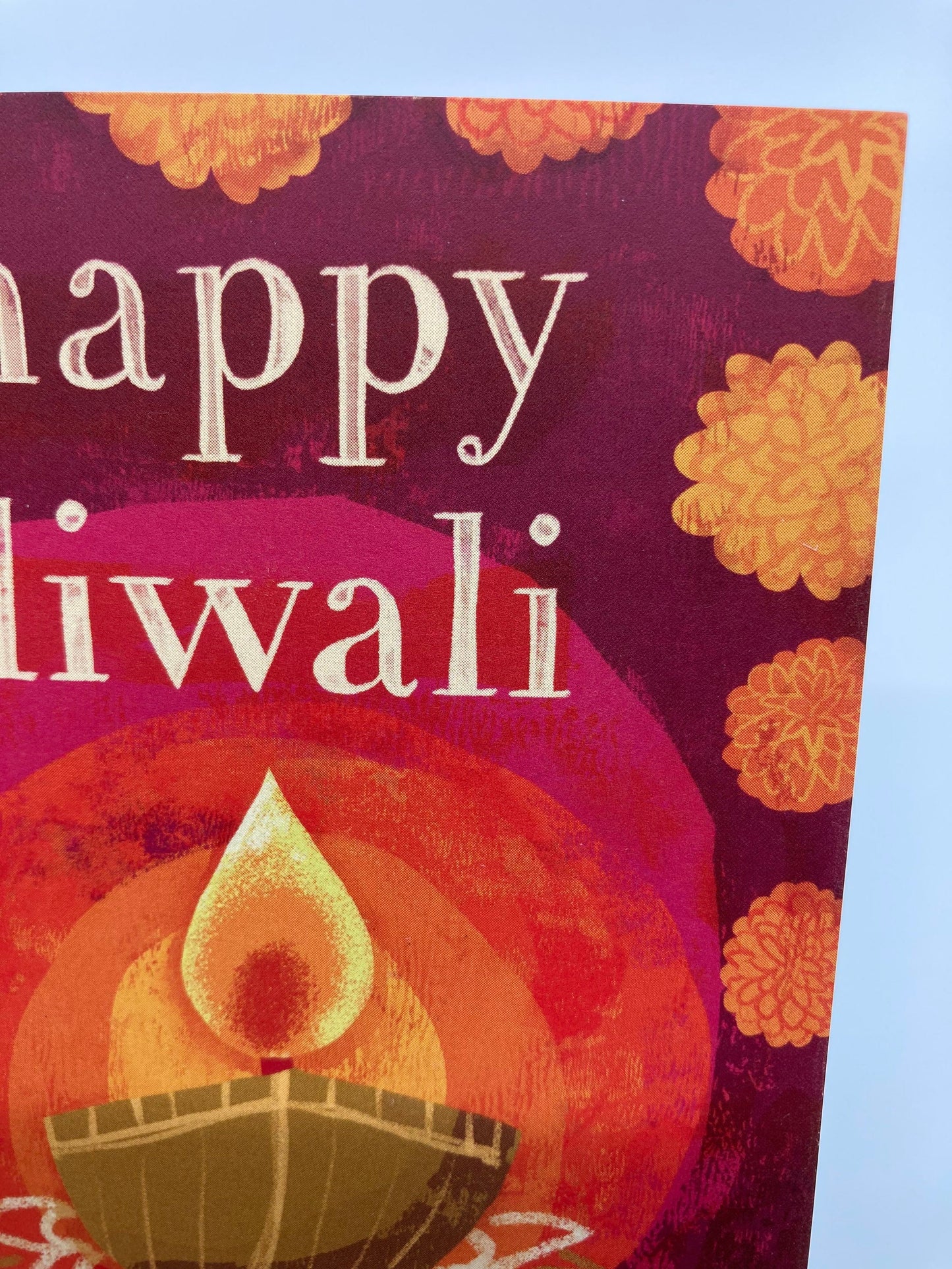 Happy Diwali eco-friendly greetings, boxed 10 pack card set, art by Adriana Bergstrom