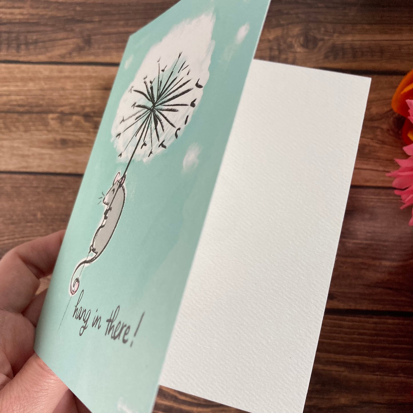 EVERYDAY - Hang in There - Hopeful, supportive card featuring Art by Adriana Bergstrom