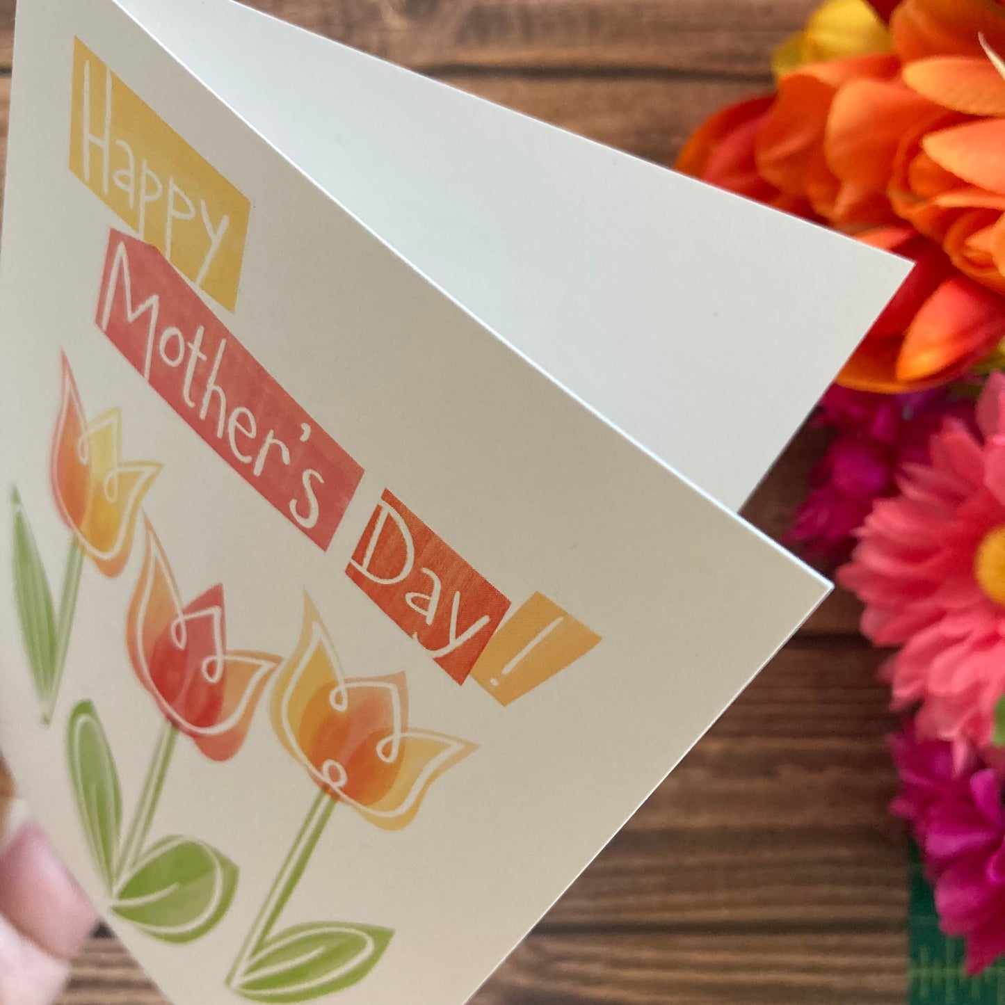 MOTHER - Happy Mother's Day! - Simply beautiful, minimalist Eco-Friendly Notecards by Adriana Bergstrom (Adriprints)