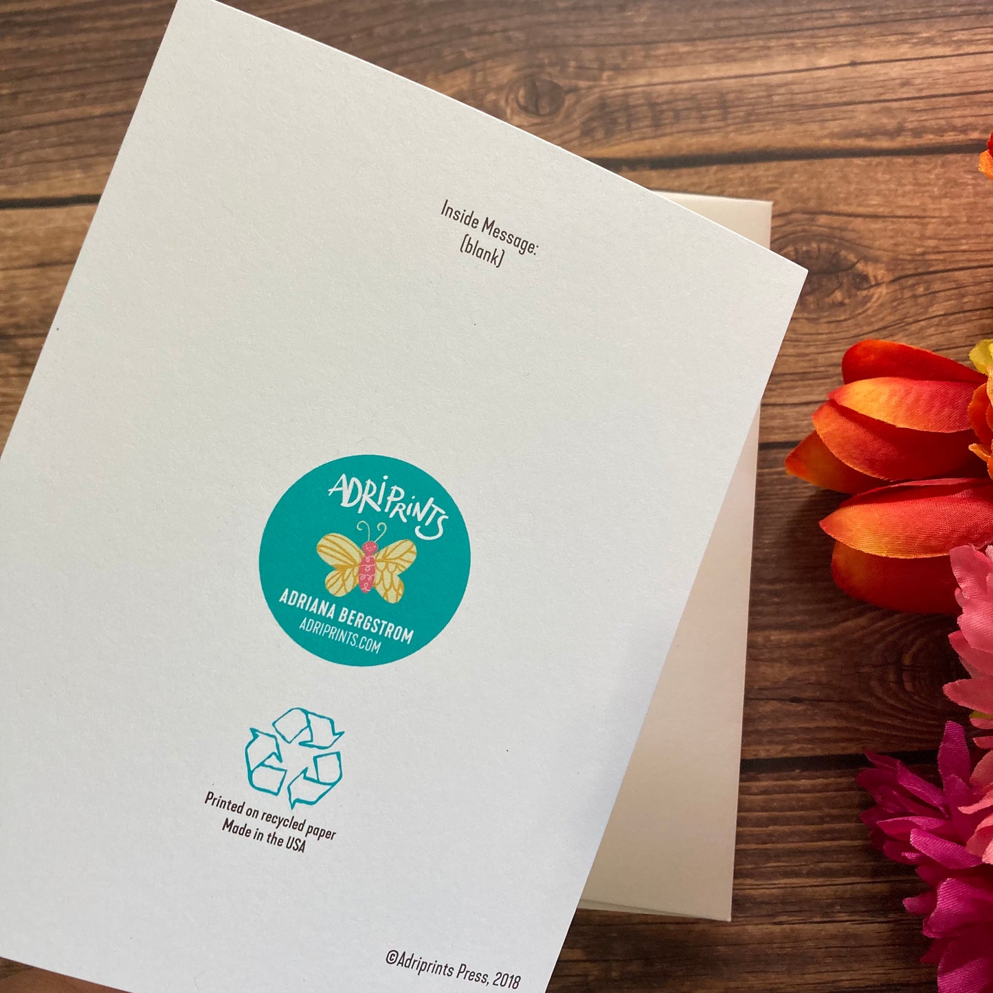 EVERYDAY - Hello You - Notecard featuring Lettering by Adriana Bergstrom