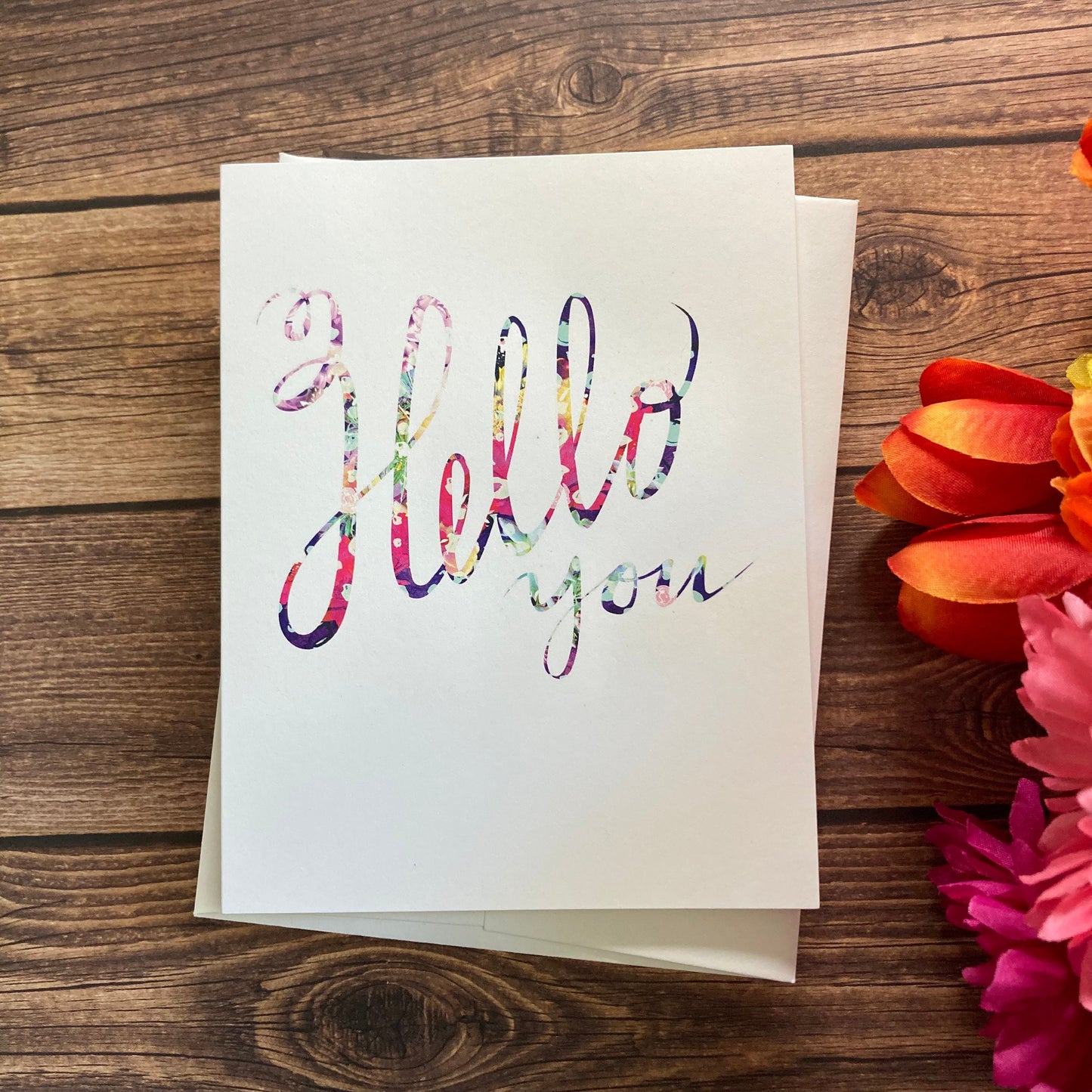 EVERYDAY - Hello You - Notecard featuring Lettering by Adriana Bergstrom