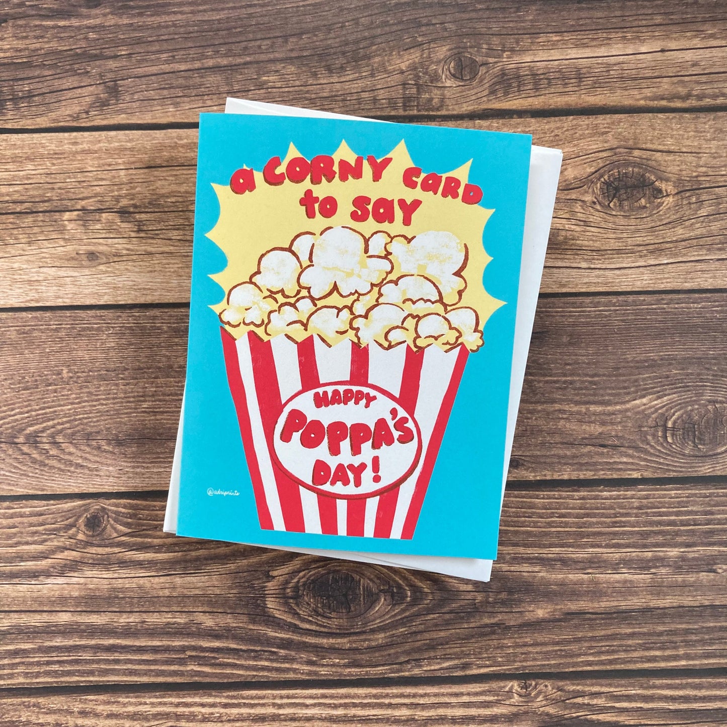 FATHER - Pop Pop Father's Day - punny, cute Father's Day card for any papa