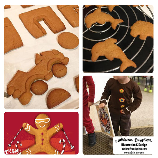 Gingerbread Here, There, and Everywhere