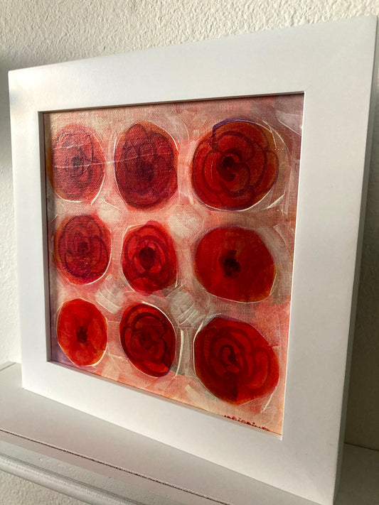 Poppies and Roses (original)