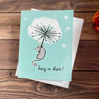 EVERYDAY - Hang in There - Hopeful, supportive card featuring Art by Adriana Bergstrom