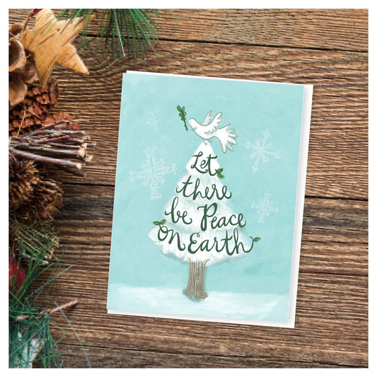 HOLIDAY - Let There Be Peace on Earth, eco-friendly holiday boxed card set, art by Adriana Bergstrom