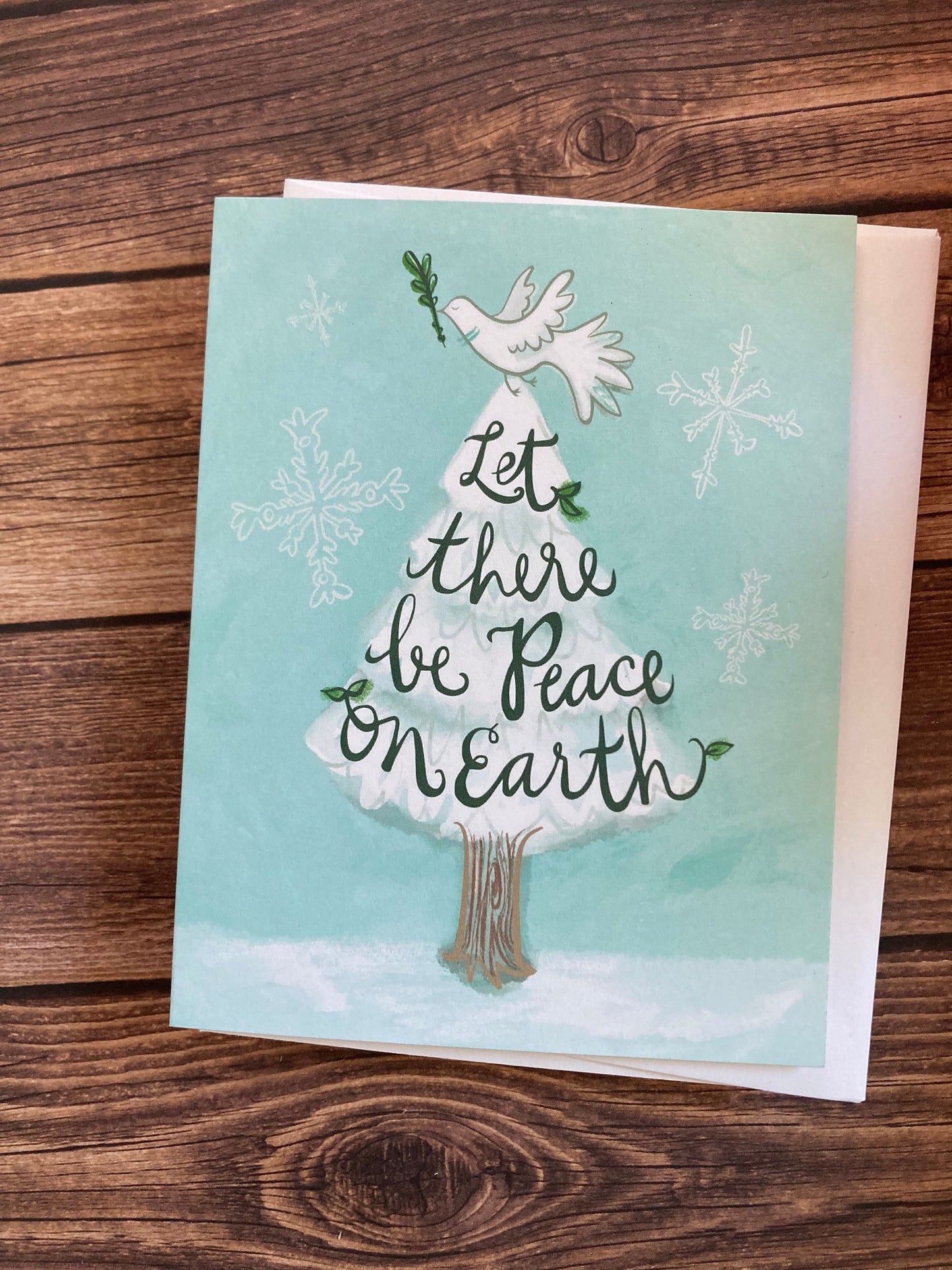 HOLIDAY - Let There Be Peace on Earth, eco-friendly holiday boxed card set, art by Adriana Bergstrom