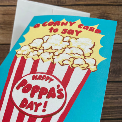 FATHER - Pop Pop Father's Day - punny, cute Father's Day card for any papa