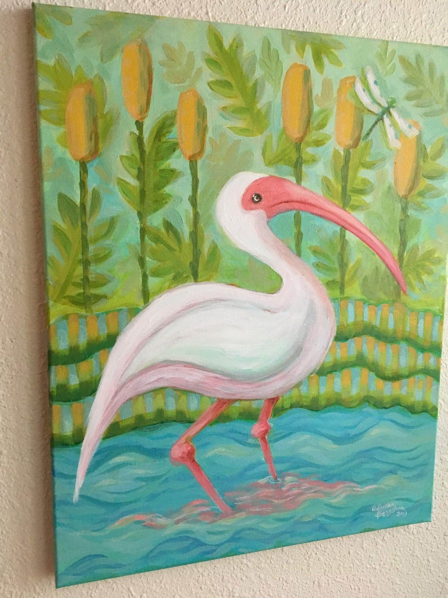 Ibis Painting (SOLD)